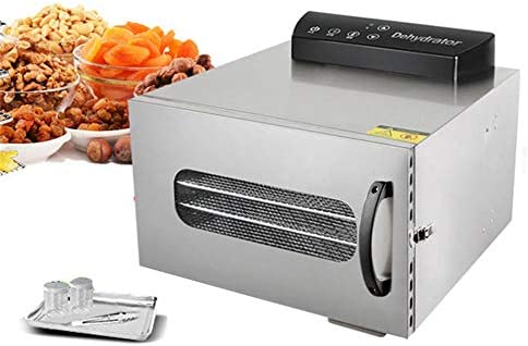Angel Déshydrateur d'aliments en Acier Inoxydable de qualité Commerciale, avec Plateau à 6 Couches, capacité élevée, Faible Bruit, température réglable, pour la Maison, pour Les magasins Fiche Technique et Prix au Maroc