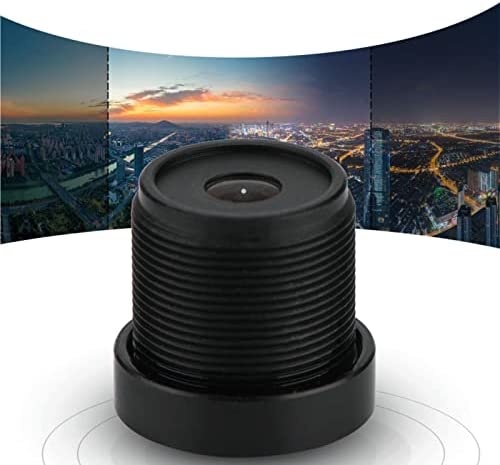 Objectif De VidéOsurveillance, Objectif De CaméRa 2.1mm, Objectif Grand Angle 150 ° M12 * 0.5 IP Objectif De VidéOsurveillance pour Lentille Infrarouge CCD De 1/3 '' & 1/4 '' Fiche Technique et Prix au Maroc