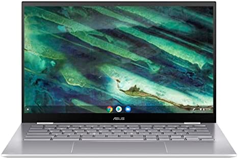 ASUS Chromebook Flip C436FA-E10370 Ordinateur Tactile Convertible Argent 14" Full HD (Intel Core i5, 8G RAM, 512 SSD PCIE, Chrome OS) Clavier AZERTY Stylet Fourni Fiche Technique et Prix au Maroc
