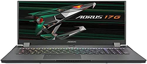 GIGABYTE PORTATIL AORUS 17G KD-72ES325SH,i7-11800H,16GB,SSD 512GB,17.3" 300Hz FHD,RTX 3060P/6GB,NO Odd,Win 10 Home Fiche Technique et Prix au Maroc