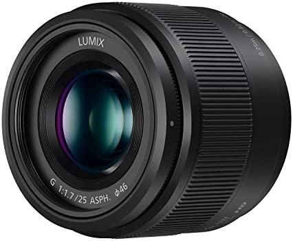 Panasonic Lumix 25mm F1.7 | Objectif à focale fixe H-H025E-K, Noir – Compatible monture Micro 4/3 Panasonic et Olympus Fiche Technique et Prix au Maroc
