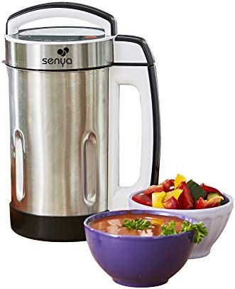 Senya SYCP-HB002 INOX Blender Chauffant mixeur à Soupe Cook & Heat, 1.6 liters Fiche Technique et Prix au Maroc