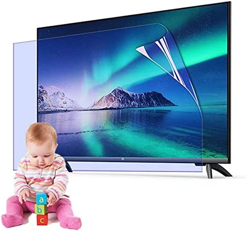 Film De Protection D'écran TV 65" Anti-Lumière Bleue, Filtre Anti-Rayures, Réduit La Fatigue Oculaire pour Les Téléviseurs LCD LED Plasma 3D BDTV sans Cadre,65" 1429 * 804 Fiche Technique et Prix au Maroc