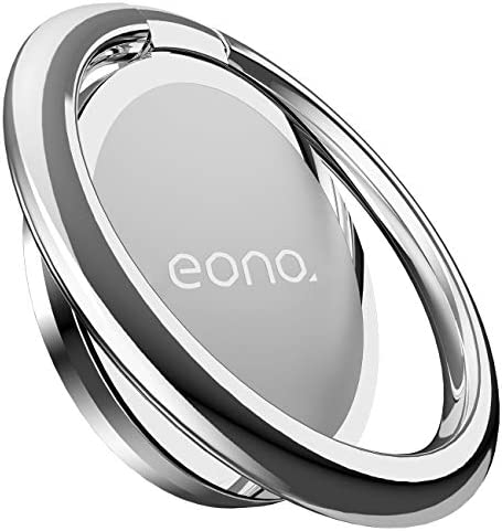 Amazon Brand – Eono Anneau Support Téléphone, Support Téléphone Aluminium, Bague Support pour iPhone 13 Pro Max Mini 12 11 XS XR X 8, Huawei, Galaxy S10 S9, d'autres Android Smartphones - Argenté Fiche Technique et Prix au Maroc