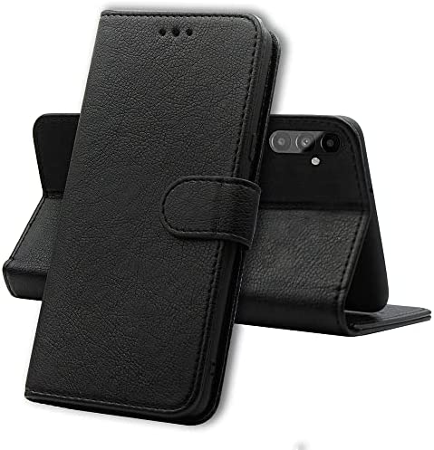 CEKA TECH Coque pour Samsung Galaxy A13 5G / A04S, Pochette Protection Etui Housse Premium en Cuir PU,Fermeture Magnétique,Flip Case Compatible avec (A13 5G / A04S, Noir) Fiche Technique et Prix au Maroc