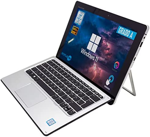 Simpletek HP Elite X2 Tablette 1012 G1 Windows 11 Pro Écran tactile Processeur m5 - Ordinateur portable convertible 2 en 1 avec clavier amovible 8 Go RAM SSD 240 Go (reconditionné) Fiche Technique et Prix au Maroc