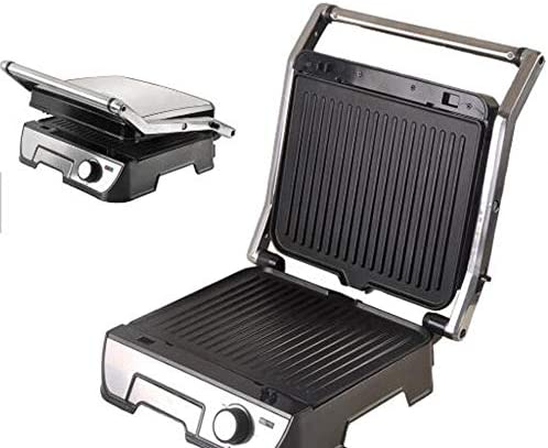 RSTJ-Sjef Chauffage Double Face Machine À Sandwich Grillé,Acier Inoxydable Fabricant De Toastie Remplissage Profond,Machine À Steak,Utilisé pour Le Panini Fiche Technique et Prix au Maroc