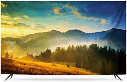 LILIJD 32-86 Pouces Protection D'écran TVTissu LCD TV Tissu Housse étanche pour Chambre à Coucher Intérieure Décoration De Salon TV Housse，Universel Housse Protection TV(Size:48 in) Fiche Technique et Prix au Maroc