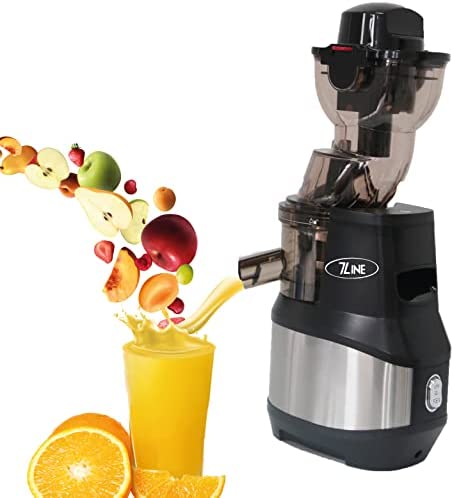 Extracteur de jus, Centrifugeuse professionnel 7Line - Adapté à tous les fruits - Moteur silencieux - Noir brillant Fiche Technique et Prix au Maroc