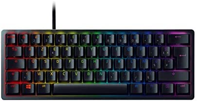 Razer BlackWidow V3 Mini HyperSpeed (Yellow Switch) - Clavier de jeu 65% compact avec interrupteurs mécaniques (linéaire & clic, éclairage RGB Chroma) Clavier AZERTY - Noir Fiche Technique et Prix au Maroc