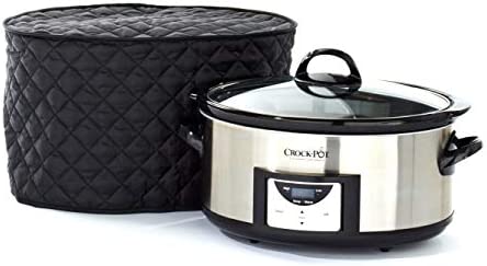 Covermates mijoteuse Coque 17W x 12D x 17H Black Polyester Fiche Technique et Prix au Maroc