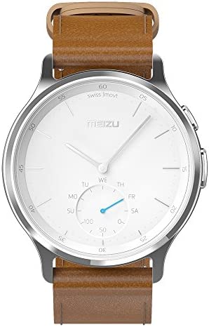 Smartwatch Meizu R20 en Cuir Marron Compatible Android et iOS Fiche Technique et Prix au Maroc