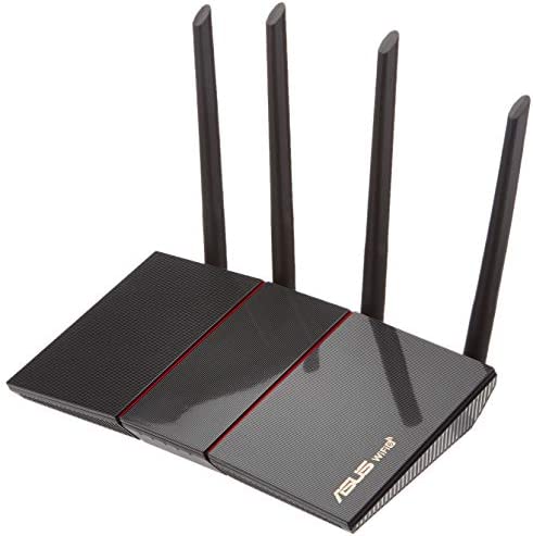 ASUS RT-AX55 - Routeur Wi-Fi 6 AX1800 - Double bande - OFDMA - MU-MIMO - Sécurité AiProtection par TrendMicro - Adaptive QoS - Technologie AiMesh Fiche Technique et Prix au Maroc