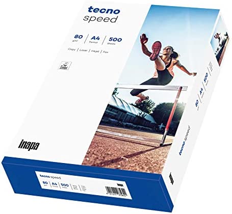 TECNO SPEED, papier reprographique, blanc, 80g, A4, ramette de 500 feuilles Fiche Technique et Prix au Maroc