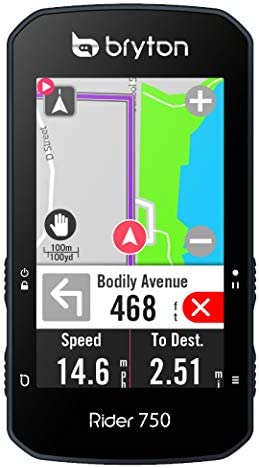 Bryton CICLOCOMPUTADOR GPS Rider 750 E Noir/Noir Fiche Technique et Prix au Maroc