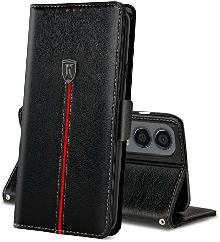 Coque Oneplus Nord 2 5G, Rabat Portefeuille Cuir Etui, Slim TPU Silicone Bumper Magnétique Housse, Porte Cartes avec Fonction Support Cover, Antichoc Case pour Oneplus Nord 2 5G Noir Fiche Technique et Prix au Maroc