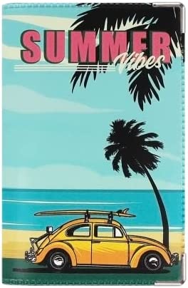 COLORPOP Porte-papiers voiture My POUR PAPIERS FRANCAIS - PVC imprimé - 13,8 x 9 cm - Fabrication française en Loire-Atlantique - IMPRIME SUMMER Fiche Technique et Prix au Maroc