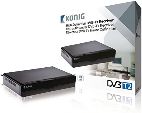 König DVB-T2 FTA10 Fiche Technique et Prix au Maroc
