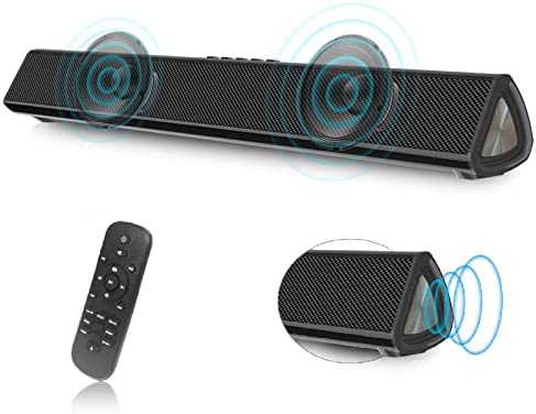 Vanzev Barre de Son TV sans Fil Haut-Parleur Bluetooth 5.0 DSP Subwoofer Intégré Son Surround Home Cinéma - Télécommande - Compatible Optique/Coaxial/AUX/USB Fiche Technique et Prix au Maroc