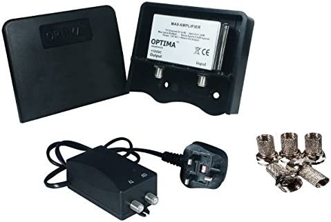 Optima MA-25LTE Kit amplificateur tête de mastead Noir Fiche Technique et Prix au Maroc