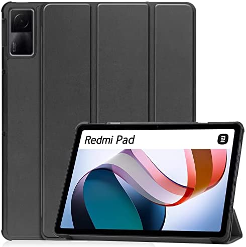 XunyLyee Étui Coque Compatible avec Xiaomi Redmi Pad (10,61"), Housse de Veille/Réveil Automatique pour Xiaomi L83 Redmi Pad 2022- Noir Fiche Technique et Prix au Maroc