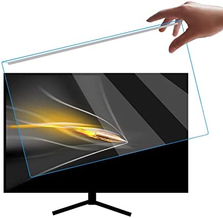 WJDY Filtre Anti Reflet TV Protections Écrans TV Film de Protection Acrylique Anti-lumière Bleue pour Écrans LCD, 12 Tailles (Color : HD, Size : 50 inch/1105x656mm) Fiche Technique et Prix au Maroc
