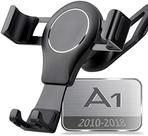 Support Telephone Voiture pour Audi A1, 360 Rotatable Car Phone Holder Car Air Vent Phone Mount Gravity MéTal Alliage Aluminium Silicium Non Slip Audi Phone Holder Universel (Noir) Fiche Technique et Prix au Maroc