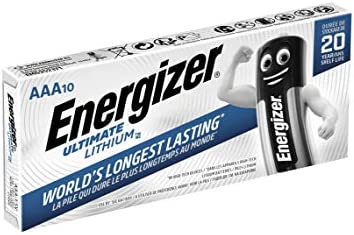 ENERGIZER PILAS INDUSTRIALES Pile Lithium L92 (AAA) DP10 BR 634353 Fiche Technique et Prix au Maroc