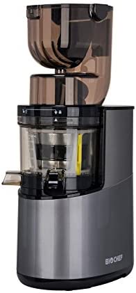 Extracteur de Jus BioChef Atlas Whole Slow Juicer PRO - Puissance maximale 400W / 40 tr/min, Grande Ouverture, Moteur très puissant (Argent) Fiche Technique et Prix au Maroc