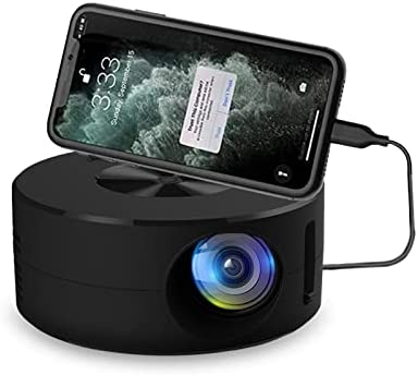 Mini Projecteur de Poche, Projecteurs de Film Portables Intelligents, Batterie Rechargeable Intégrée et Haut-Parleur, Projecteur de Voyage Vidéo 1080p Fiche Technique et Prix au Maroc