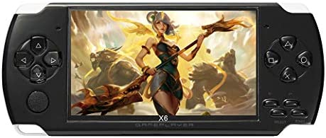 JXD 4,3 pouces 8 Go console de jeu portable construit en 1500 jeux prendre en charge plusieurs simulateurs console de jeux vidéo rétro x6 SORTIE TV mp3/mp4/Ebook joueur de jeu portable Fiche Technique et Prix au Maroc