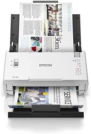 Epson Workforce DS-410 Scanner A4 / 26PPM / 600DPI / USB Fiche Technique et Prix au Maroc