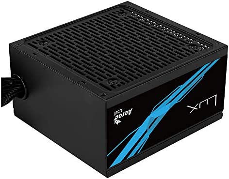 Aerocool LUX550 Alimentation PC 550 W 12 V 88% d'efficacité 80 Plus Bronze Noir Fiche Technique et Prix au Maroc