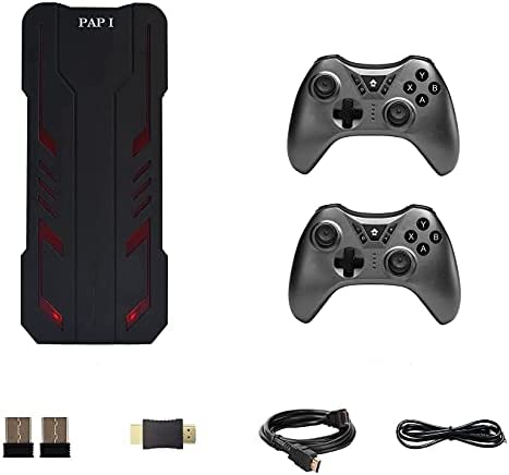 Anbernic PAP I Consoles de Jeux Retro , Console de Jeux Portables Built in 5000 Games, 4K HDMI TV Video Game with 2PCS Wireless Joystick Fiche Technique et Prix au Maroc