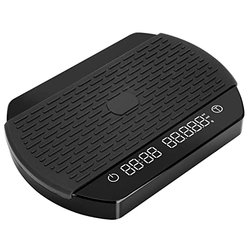 Balance à café numérique avec minuterie, CestMall 3 kg/0,1 g Écran caché LED haute précision Balance cuisine numérique rechargeable par USB Balance alimentaire Balance cuisine électronique pour café Fiche Technique et Prix au Maroc