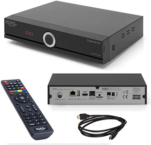 Xoro HRT 8772 HDD Récepteur Combi DVB-C & DVB-T2 Nombre de Tuners: 2 Fiche Technique et Prix au Maroc