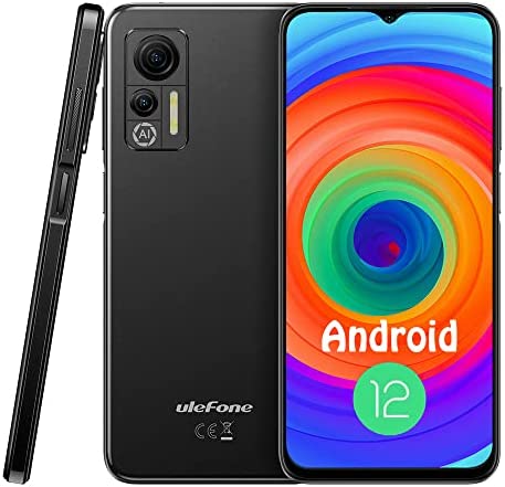 Ulefone Note 14 Pro 4G Smartphone Pas Cher, Telephone Portable Android 12, Ecran 6,52 Pouces, 13MP+5MP Caméras, Quad-Core 4Go+64Go, Batterie 4500mAh, Dual SIM/Face ID/GPS Smartphone Portable, Noir Fiche Technique et Prix au Maroc