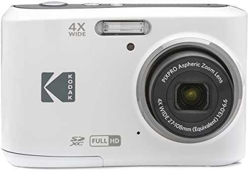 KODAK Pixpro - FZ45 - Appareil Photo Numérique Compact 16.44 Mégapixels - Noir - Blanc - 1280 x 720p Fiche Technique et Prix au Maroc
