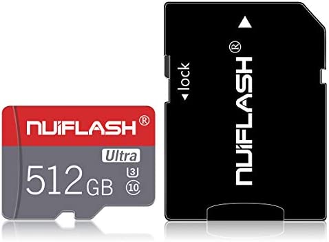 Carte Micro SD 512GB Carte Micro Memory SD 512GB Carte TF Carte mémoire Haute Vitesse 512GB Niveau 10 pour Smartphones, tablettes, PC, caméras, avec Adaptateur de Carte SD Gratuit Fiche Technique et Prix au Maroc