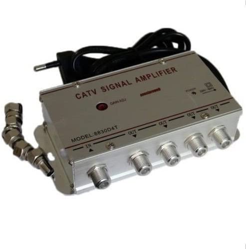 Amplificateur signal antenne avec 4 sorties TV numérique terrestre décodeur Fiche Technique et Prix au Maroc