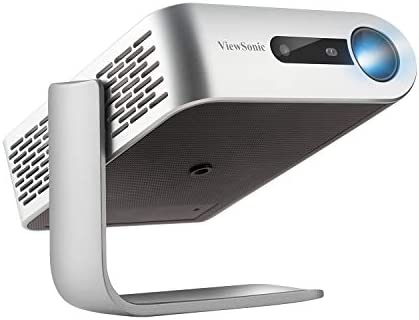 ViewSonic M1 Vidéoprojecteur de poche WVGA, 250 LED lumens, haut-parleurs Harman Kardon 2x 3W cube, batterie intégrée, 1x HDMI, 1x USB Type C , durée de vie jusqu'à 30 000 heures Fiche Technique et Prix au Maroc