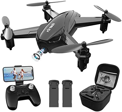 Drone Avec Camera 1080P HD Drone Enfant Avec Retournements 3D, Contrôle de la Gravité,Mode Sans Tête et 2 Batteries Rechargeables 20 Minutes de Vol Temps Drone Jouet Enfant Cadeau Fiche Technique et Prix au Maroc