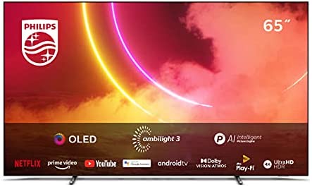 TV 65OLED805 Diagonalklasse 8 Series OLED-Smart TV 65" (65OLED805/12) Fiche Technique et Prix au Maroc