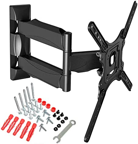 Support Mural TV Orientable pour écrans 32-55 Pouces LED LCD Support TV avec VESA Max de 400x400mm Capacité Max de 31kg Fiche Technique et Prix au Maroc
