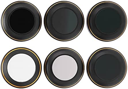 Ensemble de Filtres D'objectif de Caméra Mavic Pro, Ensemble D'objectifs de Caméra UV CPL ND‑PL8/16/32/64 étanches pour DJI, 6 Pièces/Ensemble Fiche Technique et Prix au Maroc