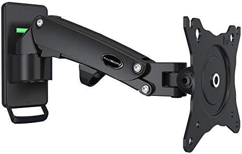 Invision Support Écran PC Moniteur Bras Mural pour Écrans 17-27 Pouces [43-69cm], VESA 75x75mm et 100x100mm, Hauteur Ergonomique Ajustables Inclinable Orientable, Capacité 2-7kg (FX100) Fiche Technique et Prix au Maroc