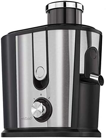 MPM MSO-07M Centrifugeuse Fruits et Legumes Extracteur de Jus Acier Inox, sans BPA, Large Bouche 75 mm, Haute Efficacité 14.500 rpm, 500W Fiche Technique et Prix au Maroc