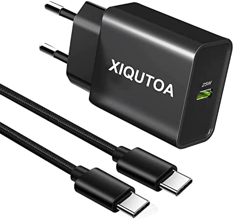 25W Charguer USB C et Cable pour Samsung A53 A23 5G A33 M23 M33 A13 A51 A70,S22 S21 Plus FE,Google Pixel 6 Pro 5A,PD 3.0 Super Fast Charge Rapide Adaptateur Secteur pour iPhone 12 13 Pro Max SE 2022 Fiche Technique et Prix au Maroc