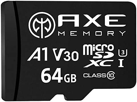 AXE Carte Mémoire Microsdxc 64 Go + Adaptateur SD avec Application A1 Performance, V30, UHS-I U3, 4K Fiche Technique et Prix au Maroc
