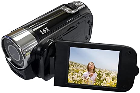 Camnoon Portable 1080P Haute définition caméra vidéo numérique caméscope DV 16MP 2,7 Pouces écran LCD 16X Zoom numérique Batterie intégrée Fiche Technique et Prix au Maroc
